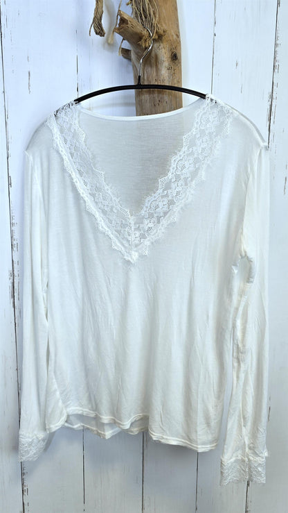 Lise kasjmir topp creme