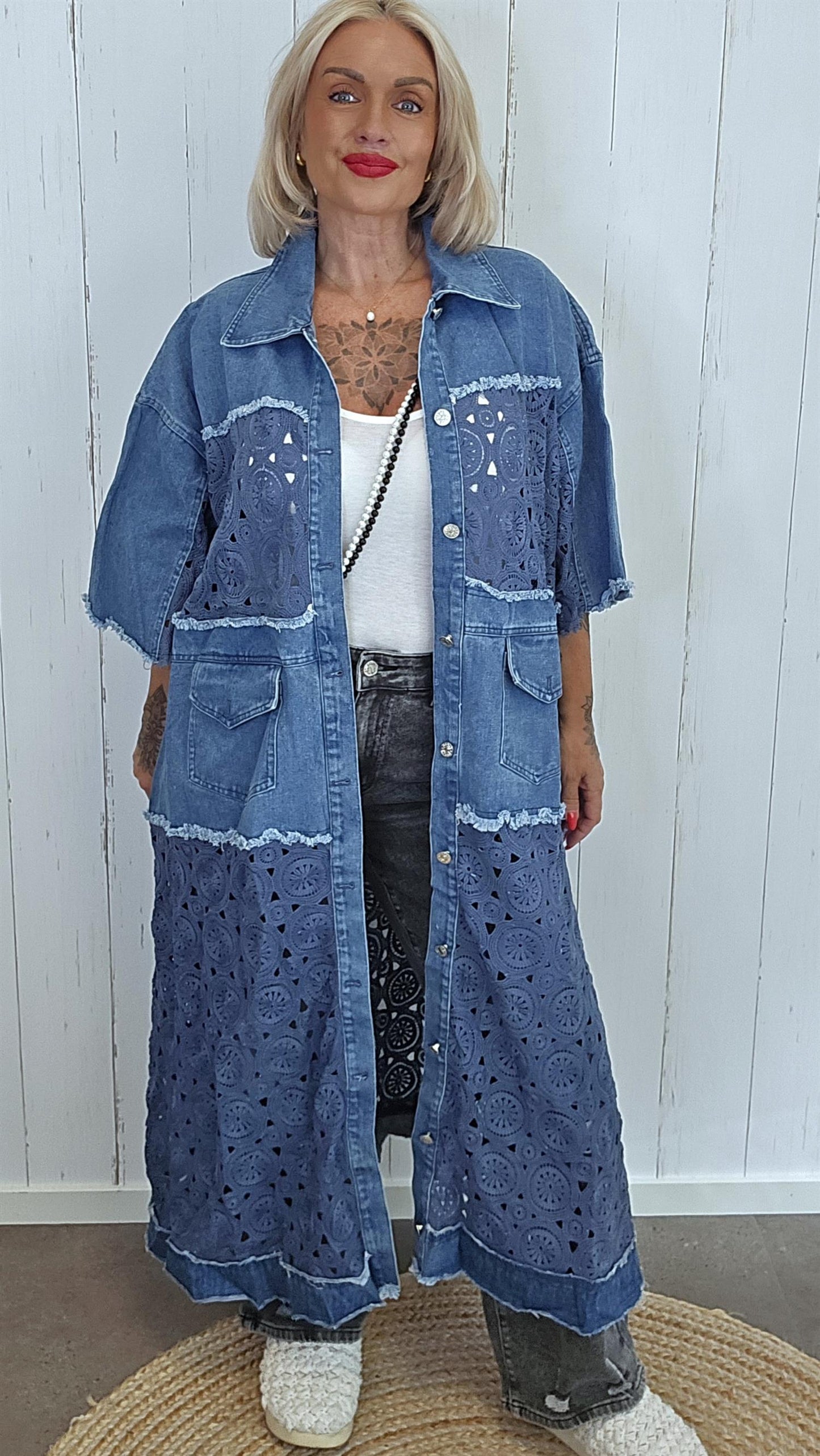 Belinda skjorte kjole denim