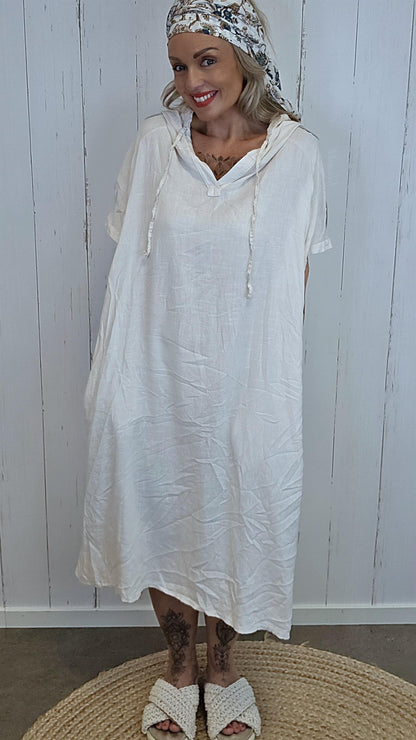 Mille hette Kjole beige