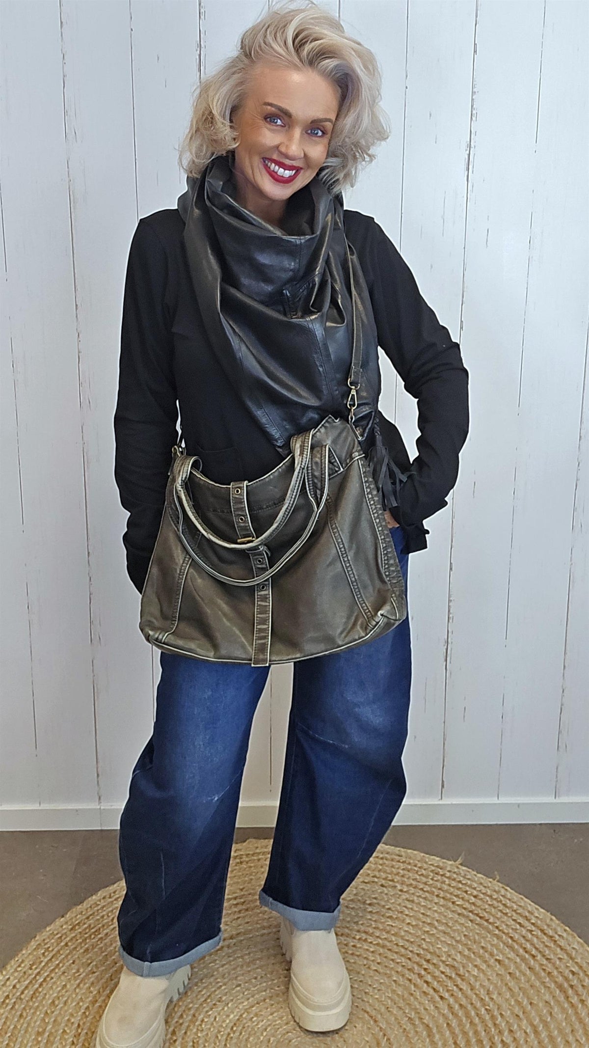 Maggie veske mørk kaki
