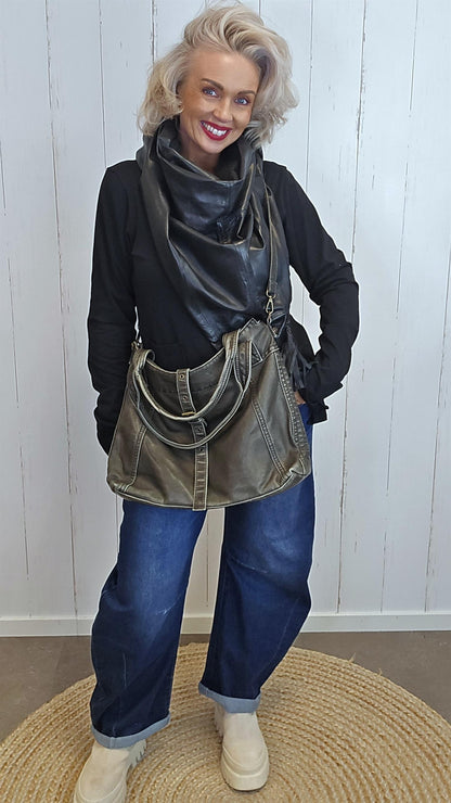 Maggie veske mørk kaki