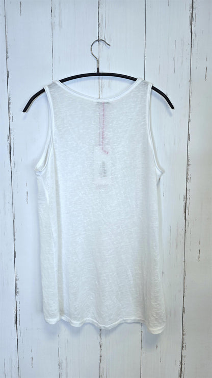 Dina singlet basic Hvit