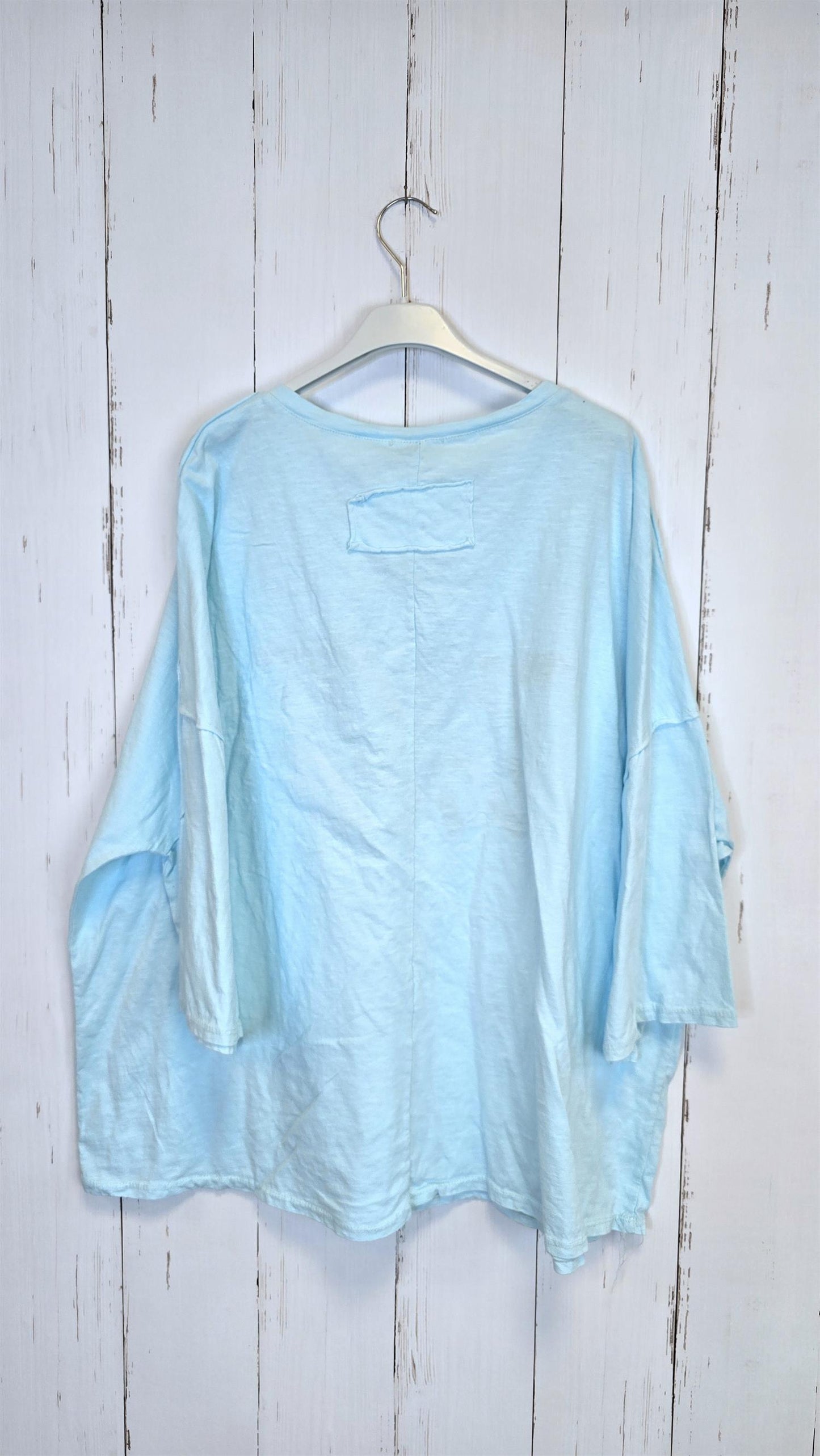 Future oversized topp mintblå