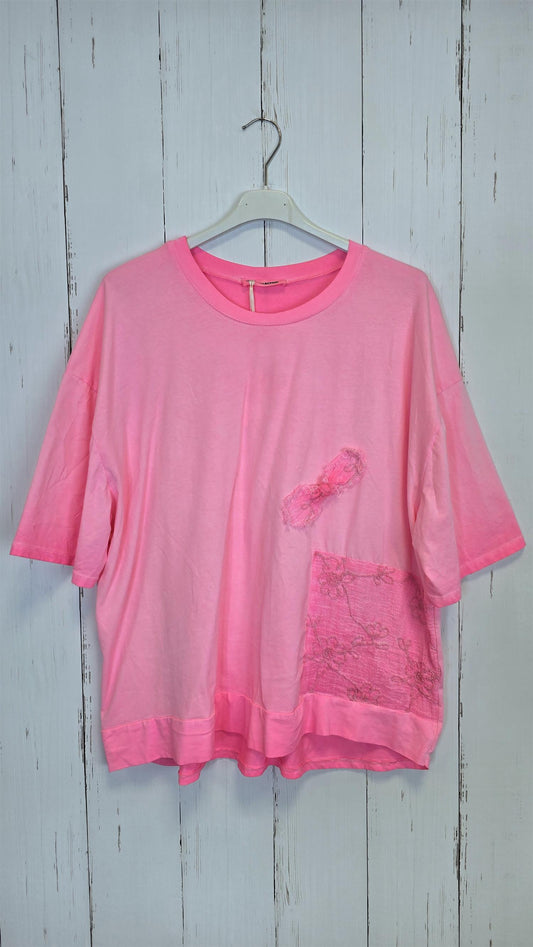 Nora topp rosa