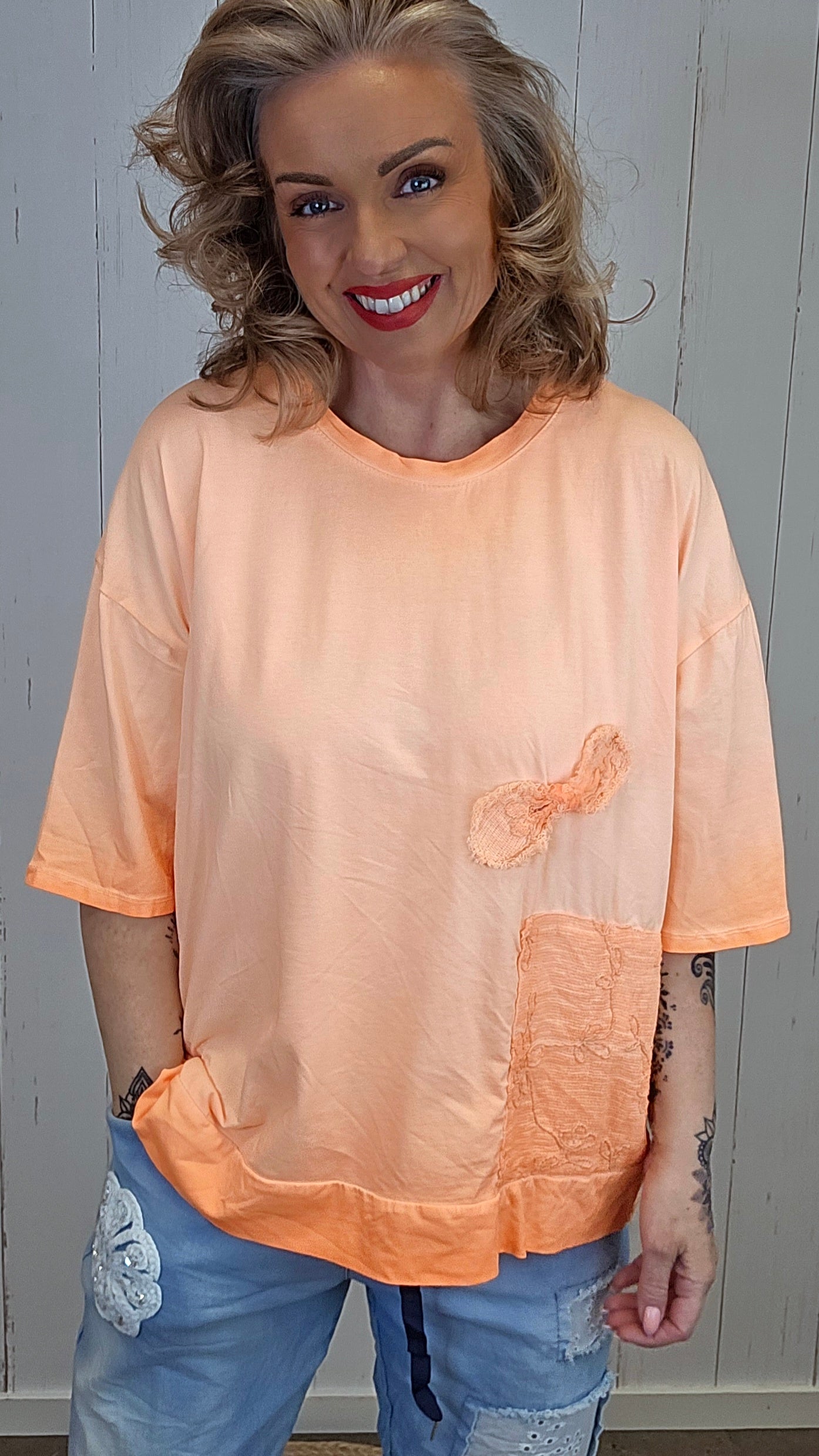Nora topp orange