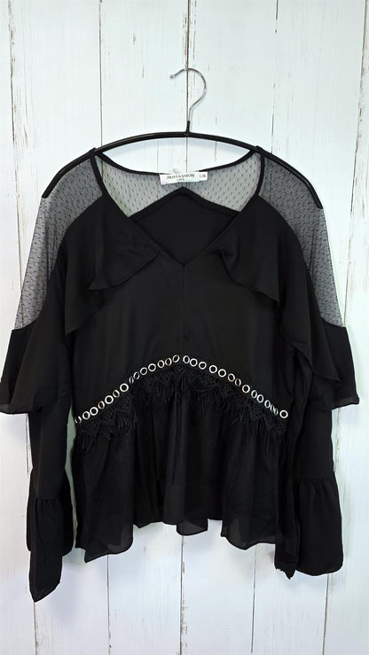 Juliette bluse svart