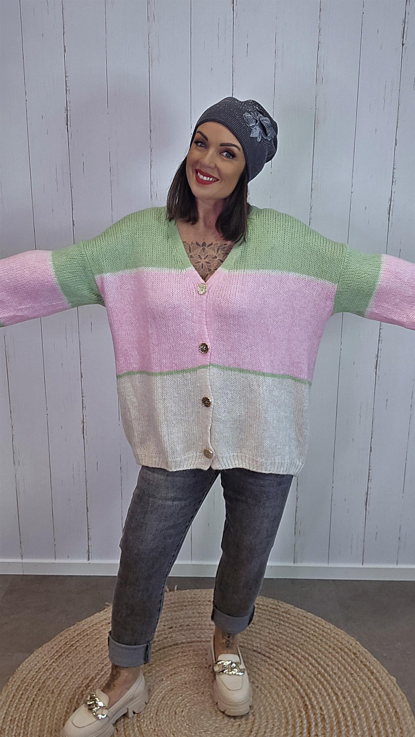 Isabella cardigan grønn