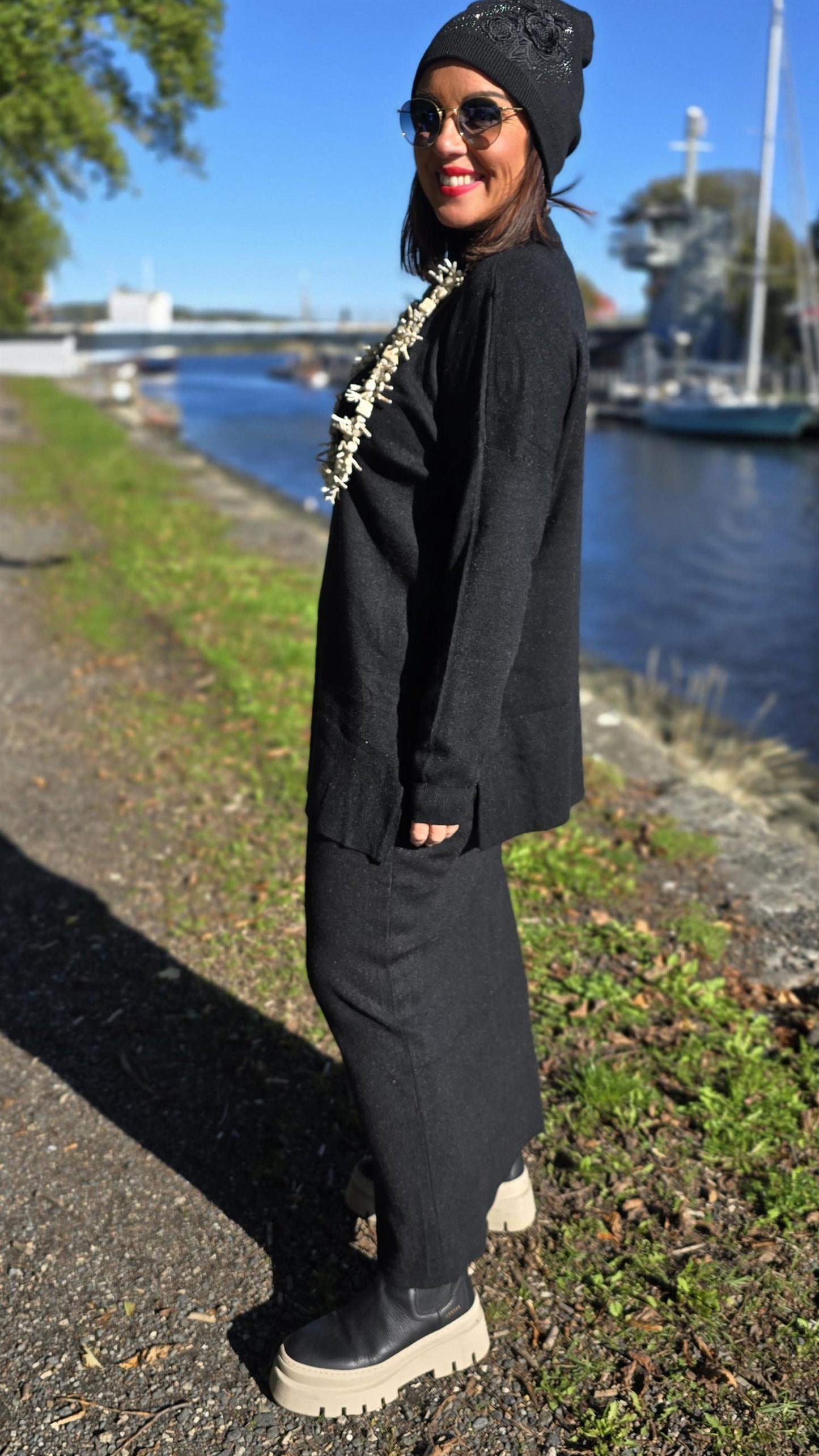 Gracie genser svart