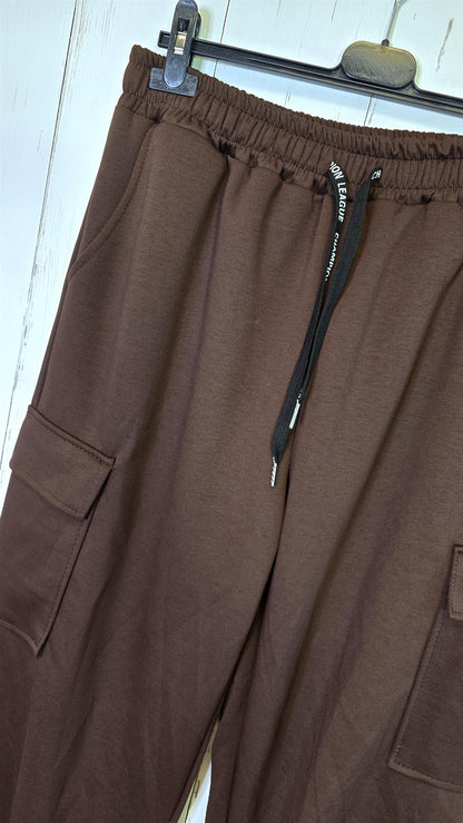 Mara brun cargobukse