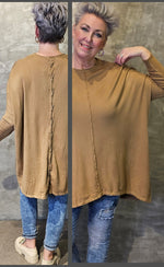 Cindy Long Sweater Camel