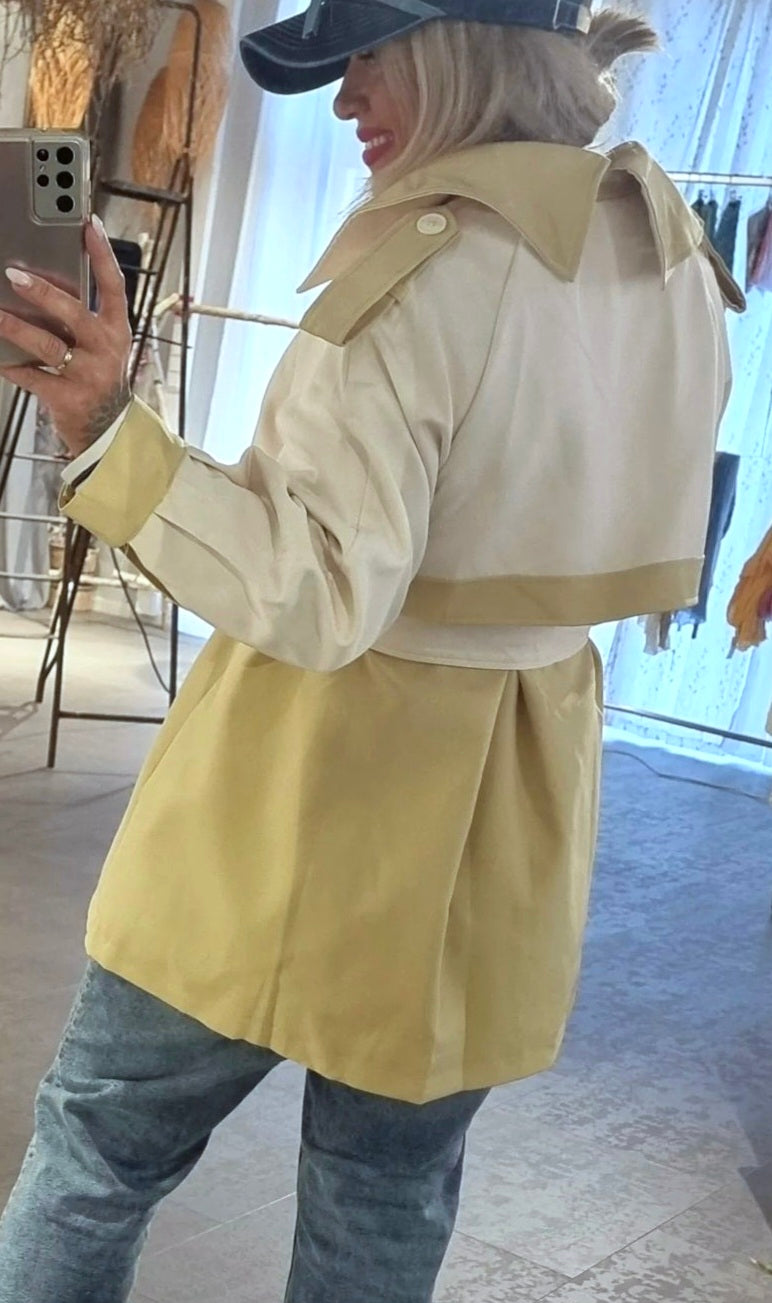 Lava Jacket Beige/vanillayellow