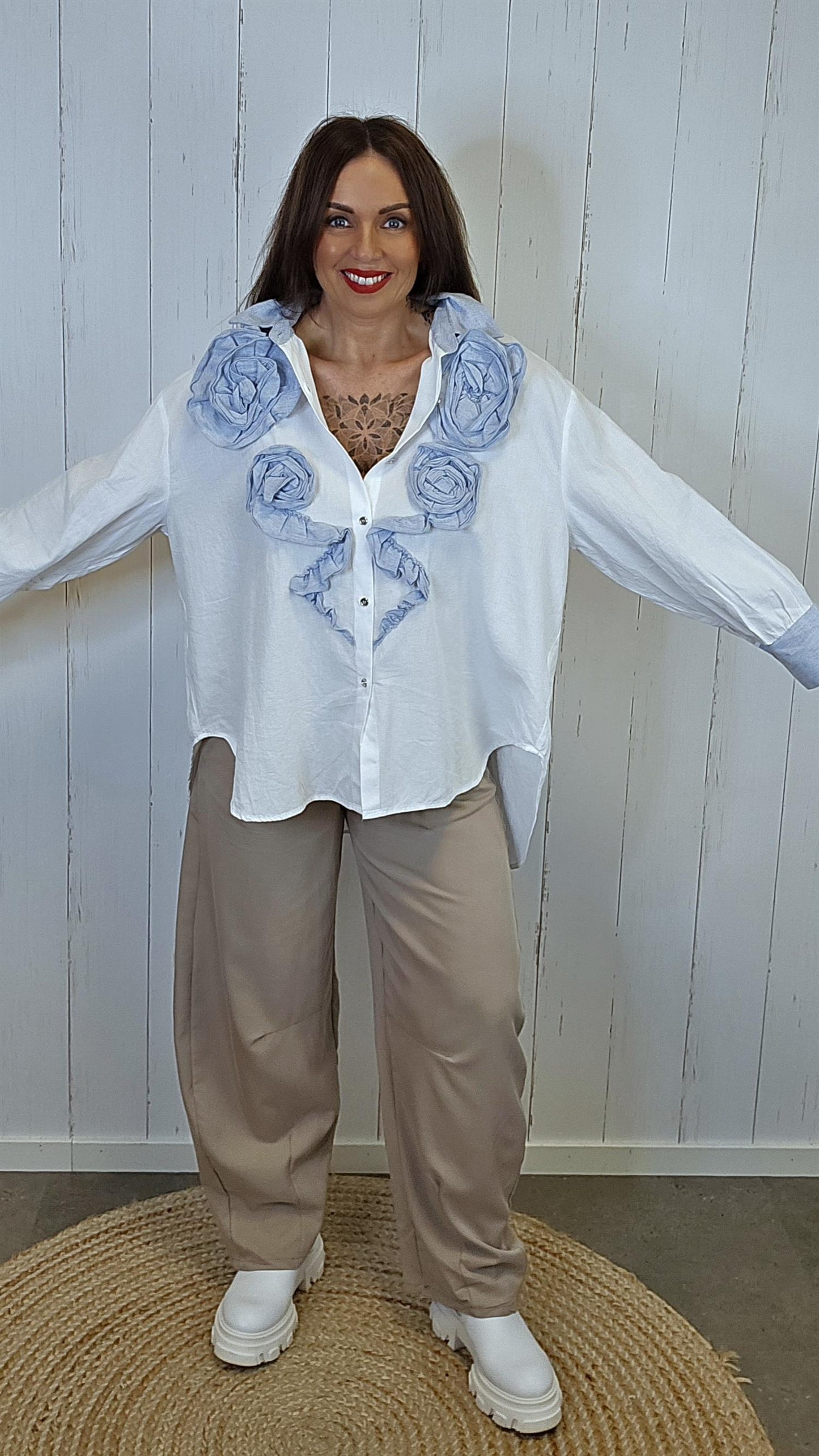 Ruby skjorte med denim