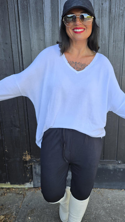 Mindy top hvit