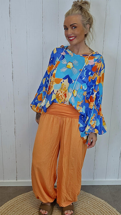 Henriette bukse orange