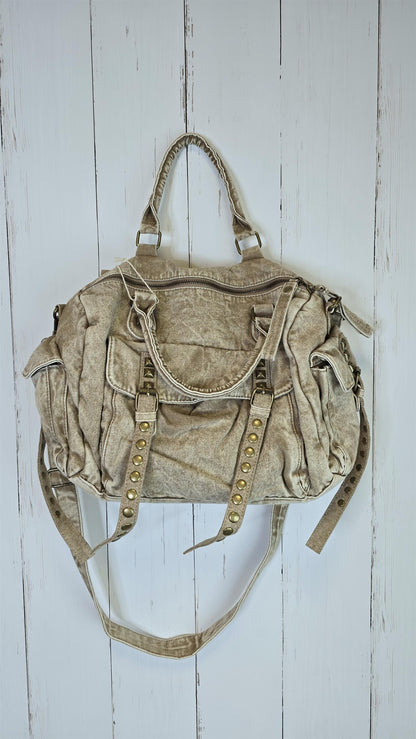 Molly denim veske beige