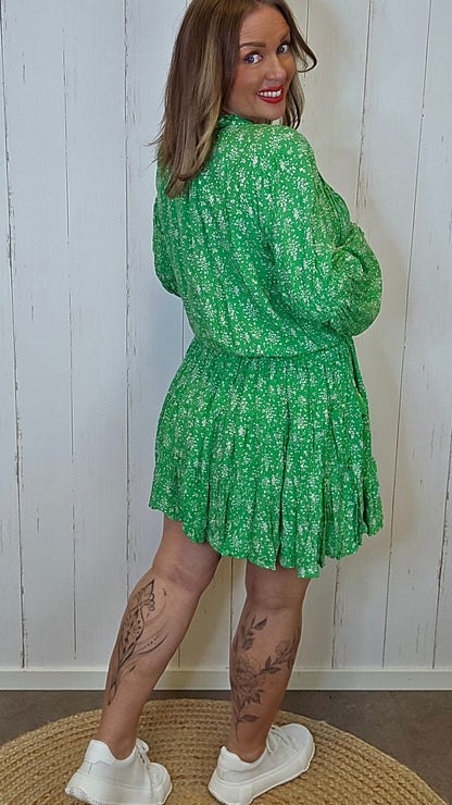 Elvira kjole Grønn