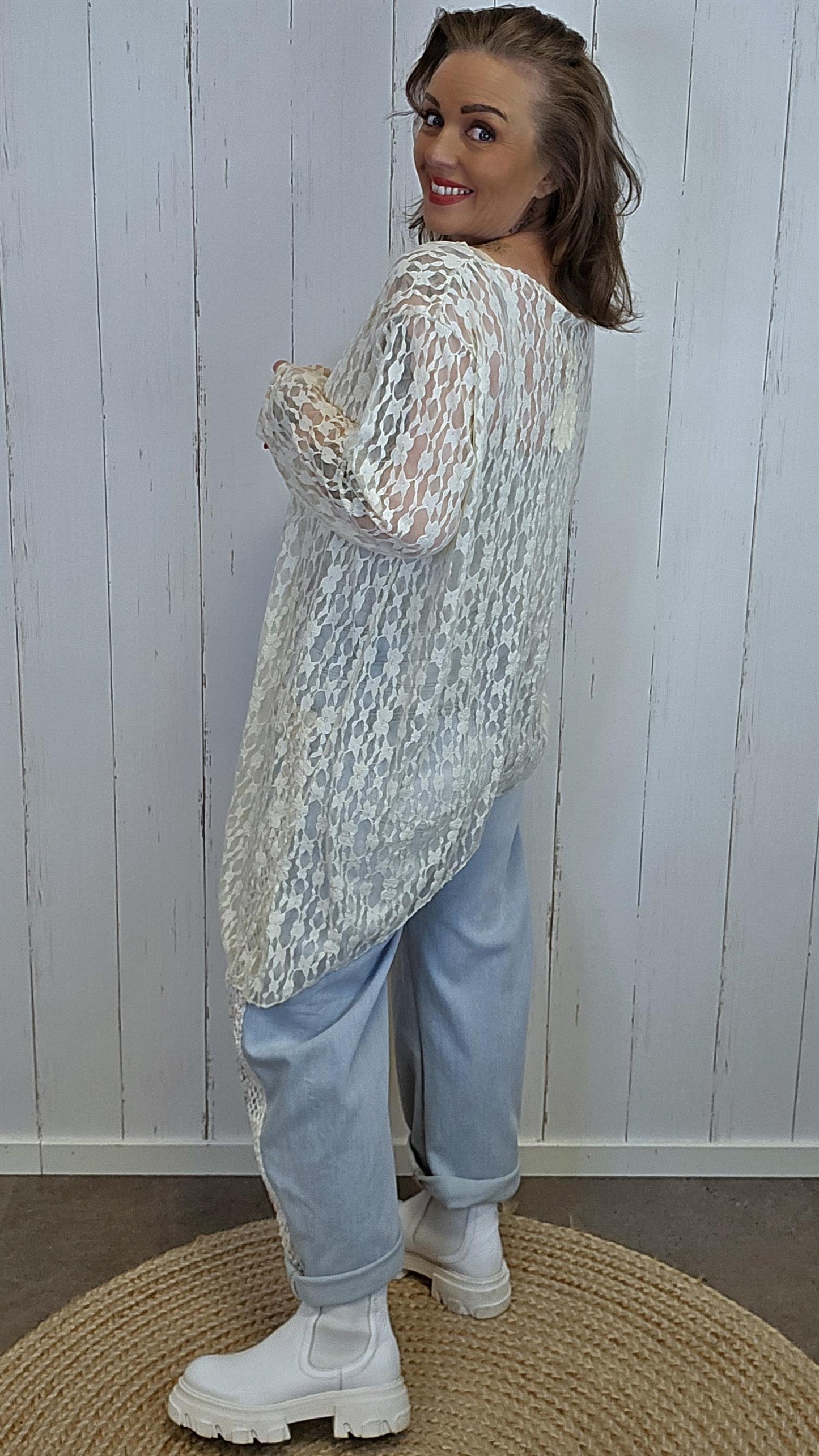 Olivia blondetopp beige