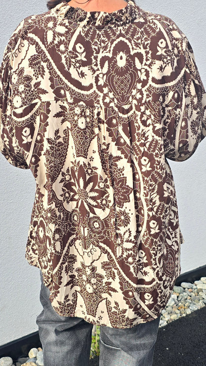 Belle skjorte brun