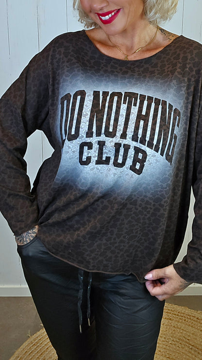 Do Nothing Club leo topp Brun