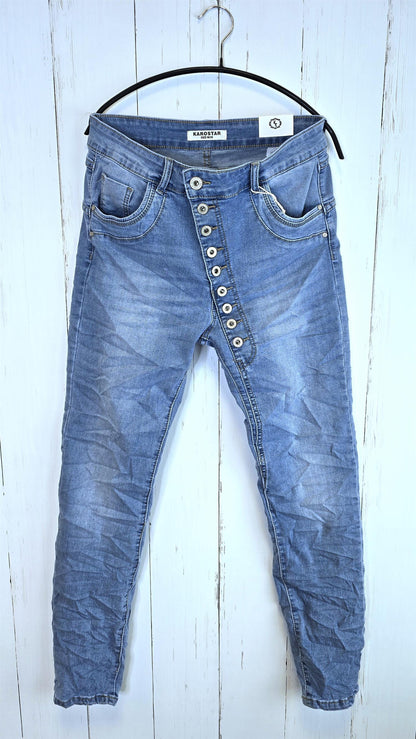 Karostar Jeans Lyseblå