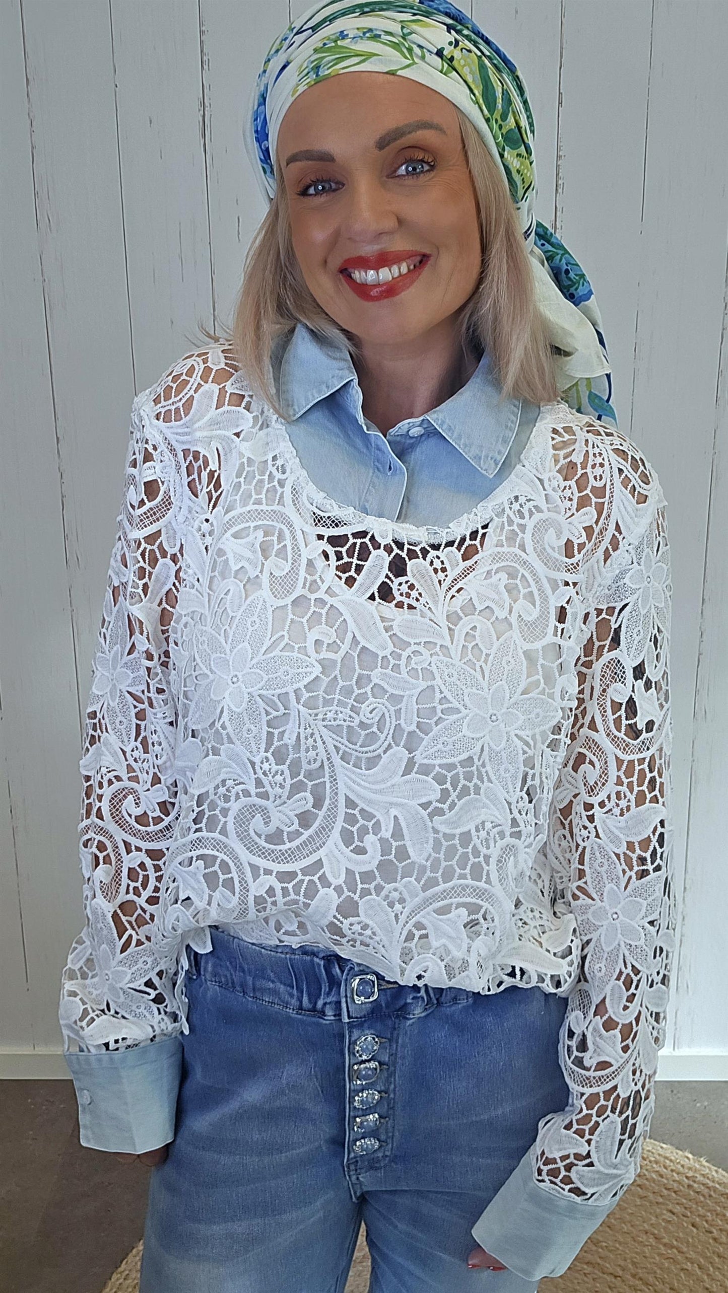 Kayla blonde topp