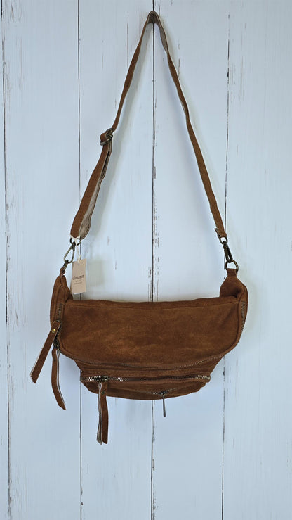 Seline skinn veske cognac