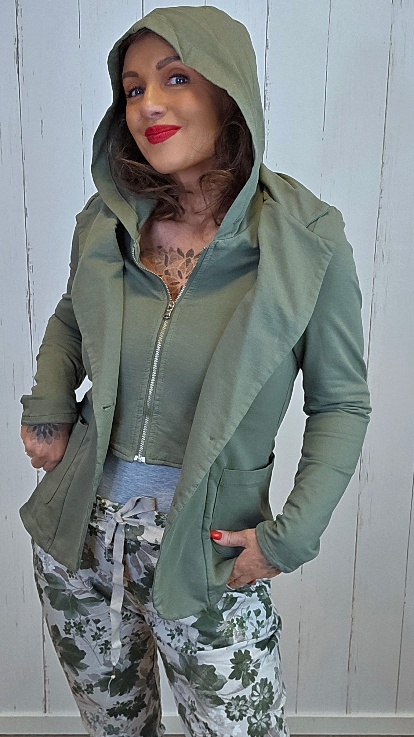 Paula hette jakke kaki