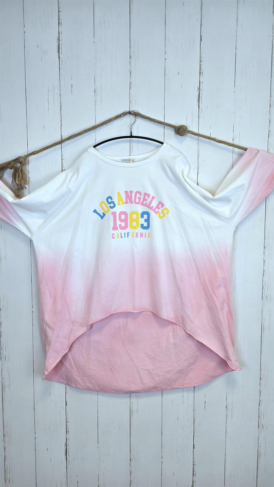 Los Angeles genser rosa