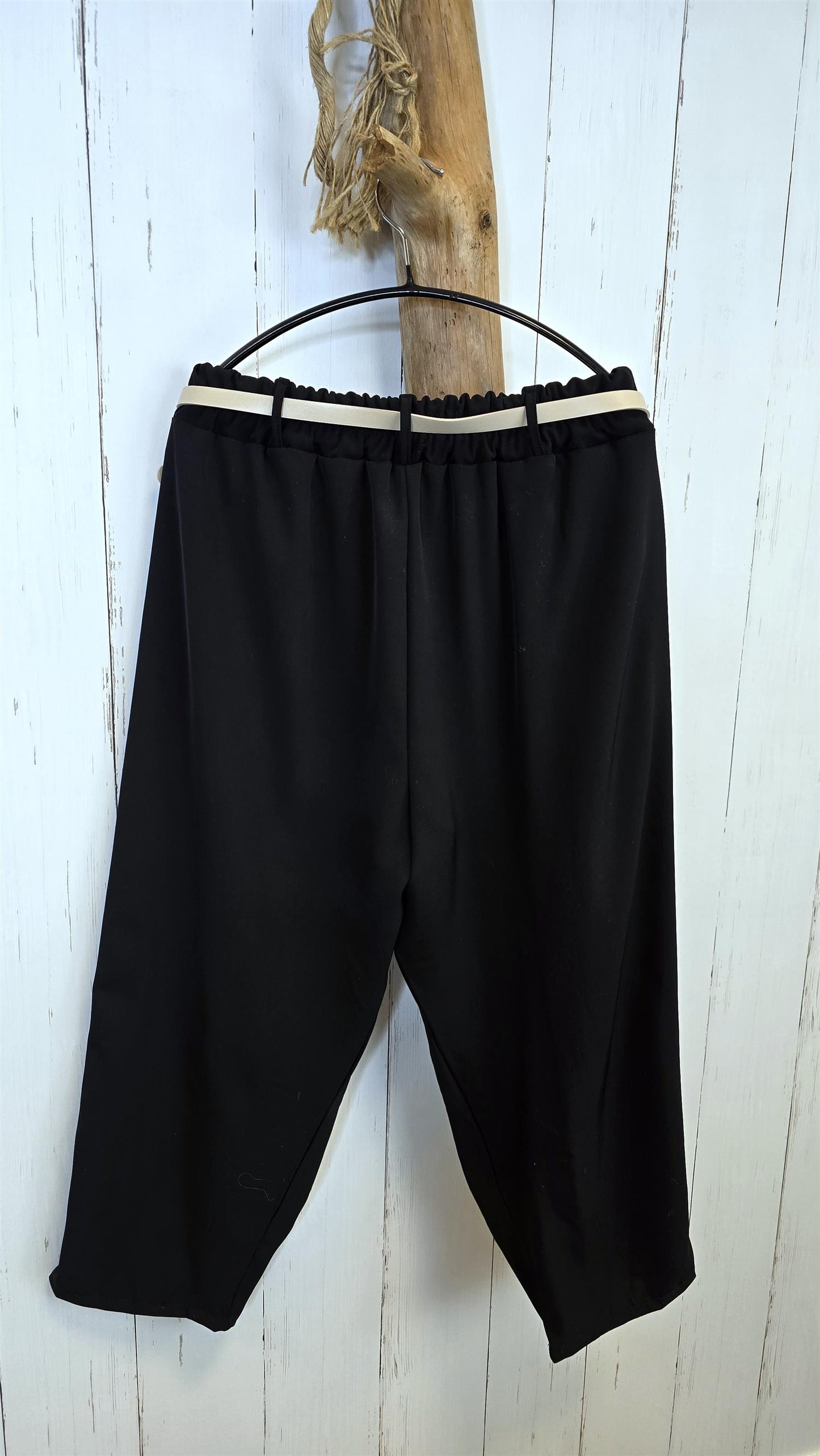 Sofie wrap bukse svart