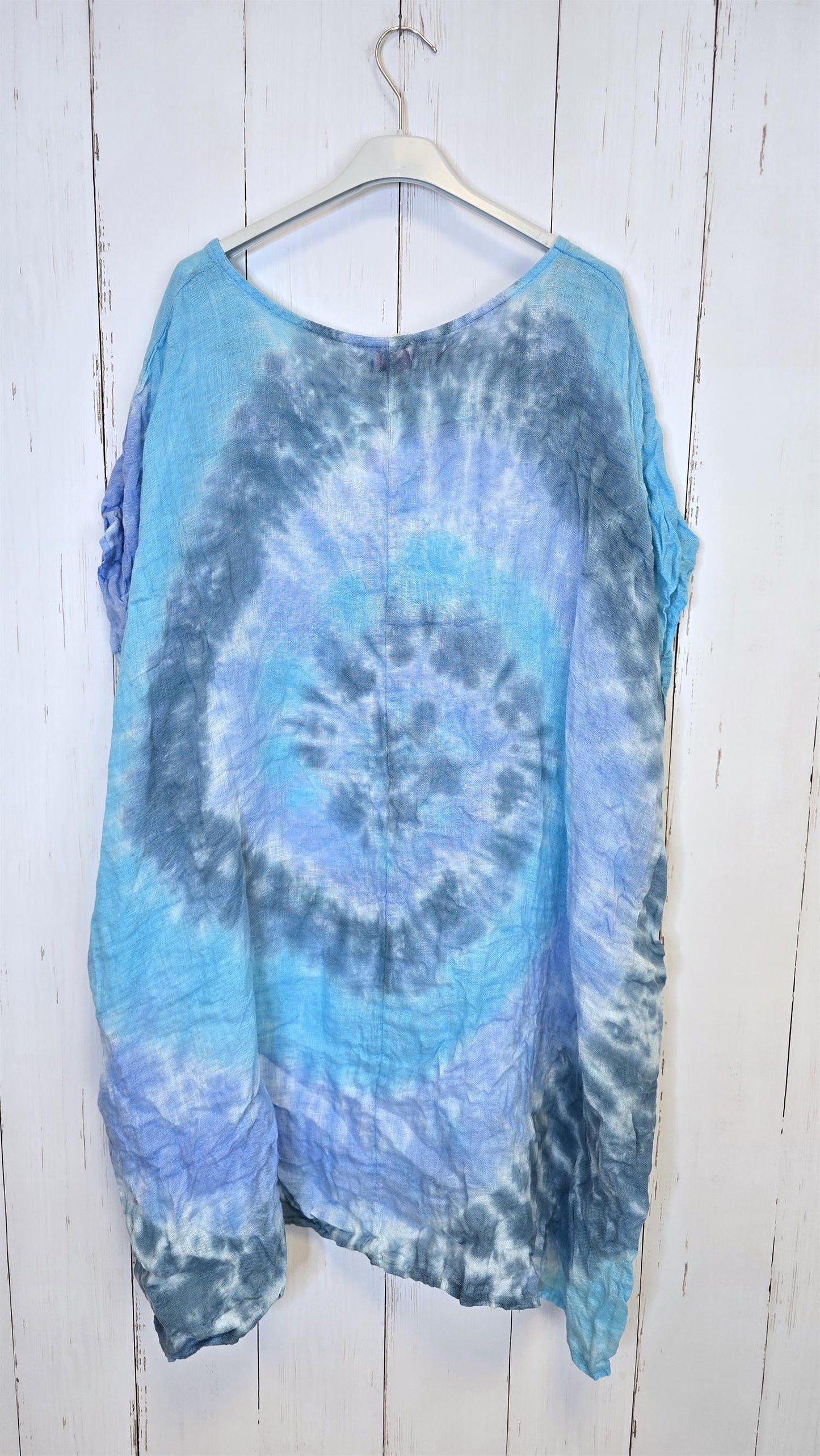 Tie Dye Linkjole Turkis