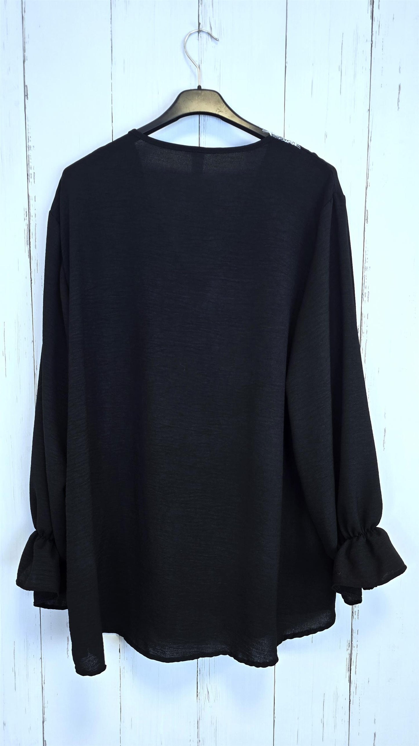 Diana bluse svart