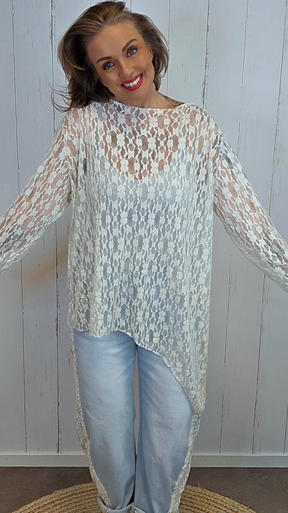 Olivia blondetopp beige