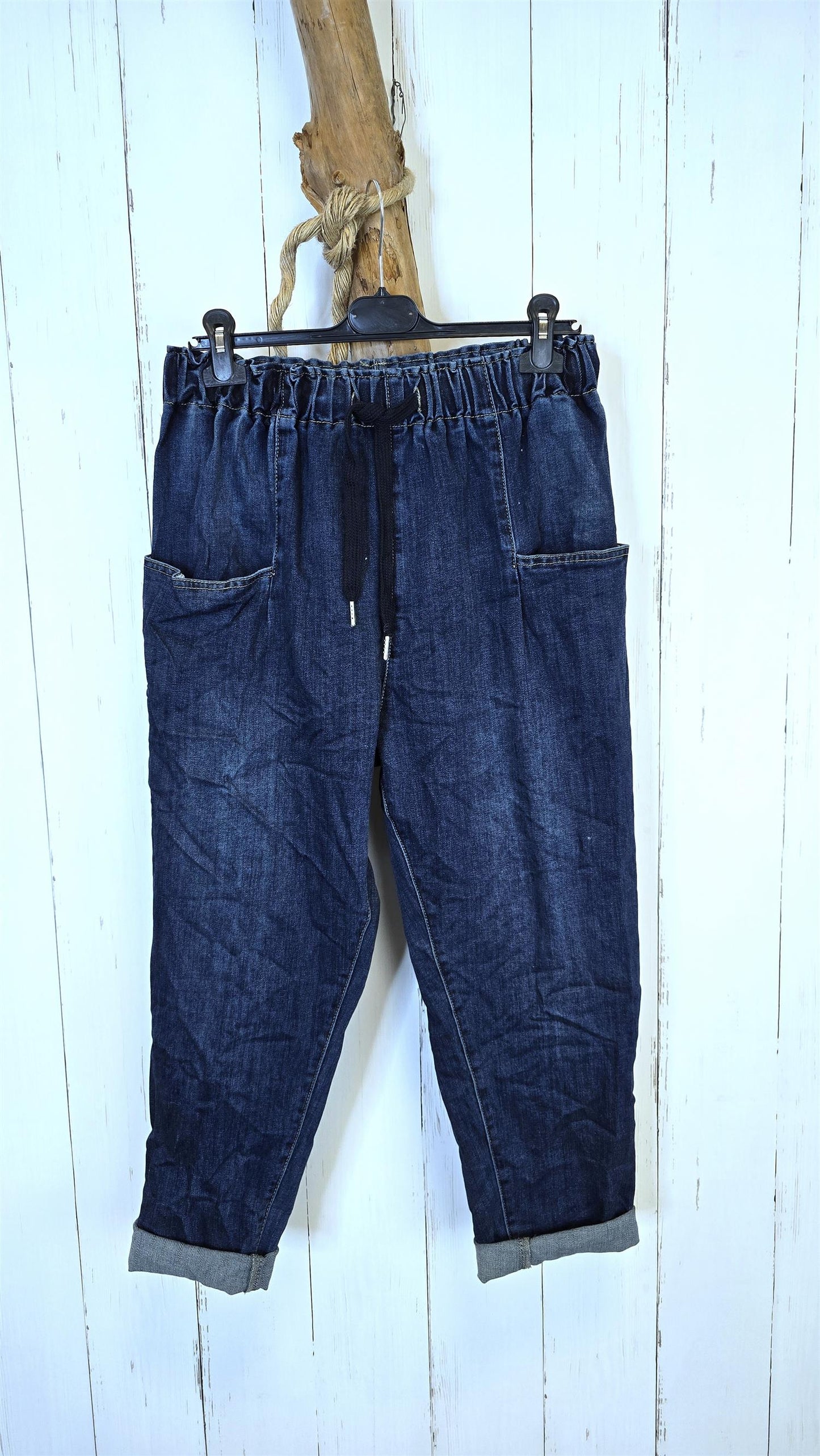 Dina jeans med strikk