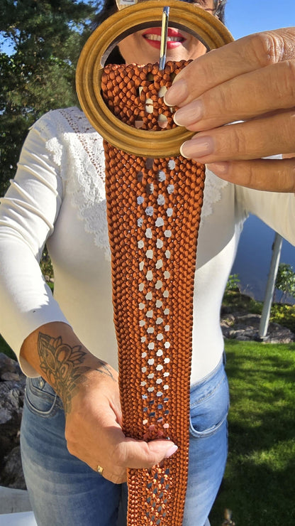 Braided belt rust