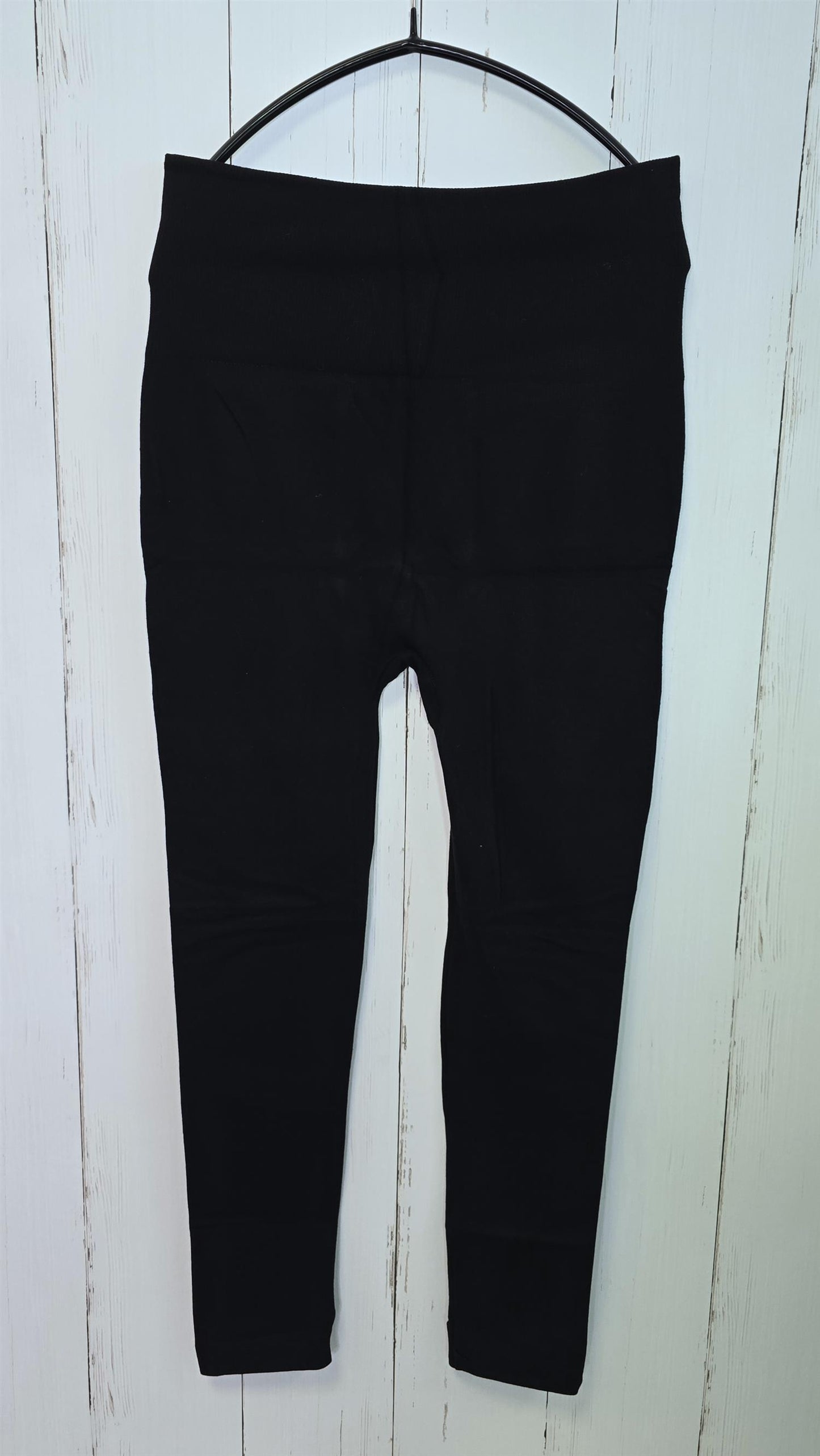 Siv leggings svart