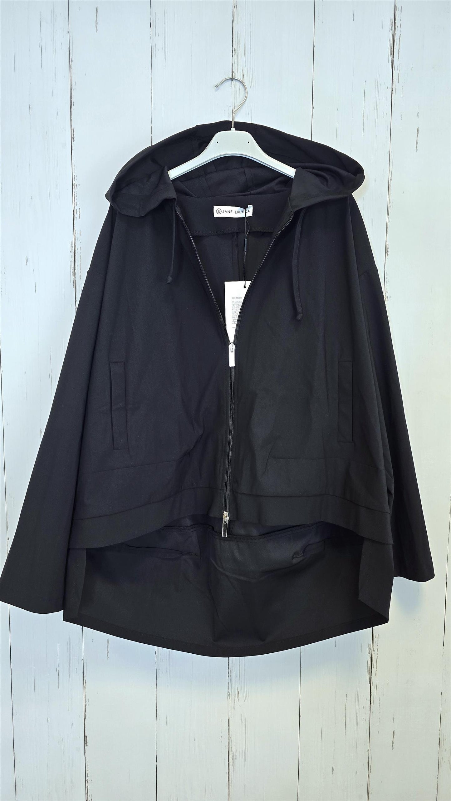 Simona jacket technical jersey black