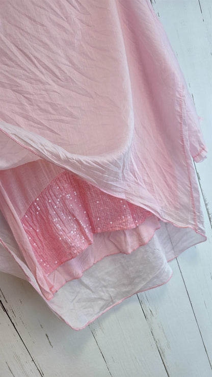 Gaya Lag-på-Lag Topp rosa