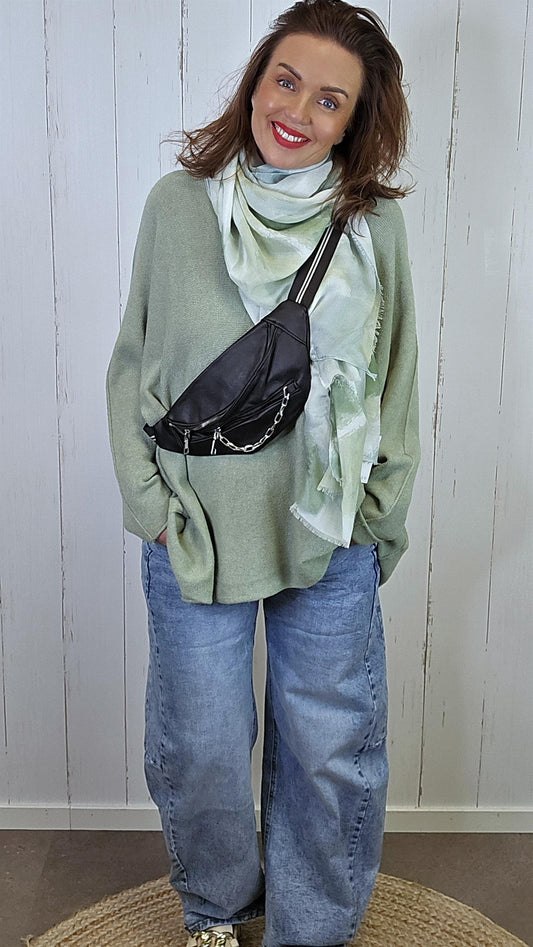 Julia belte veske svart