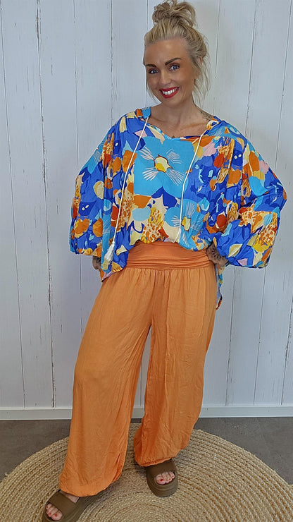 Henriette bukse orange