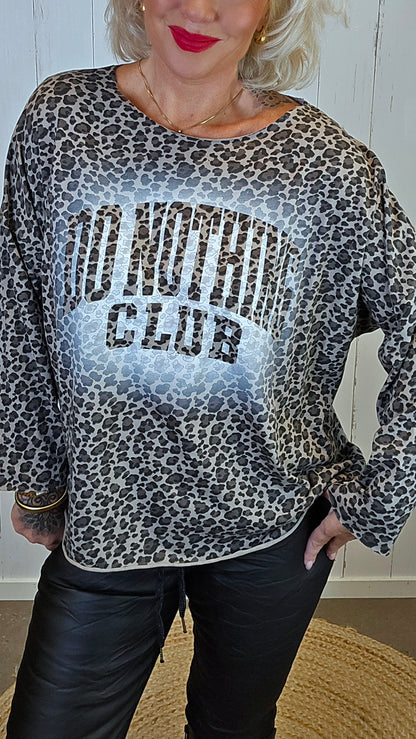 Do Nothing Club leo topp Taupe