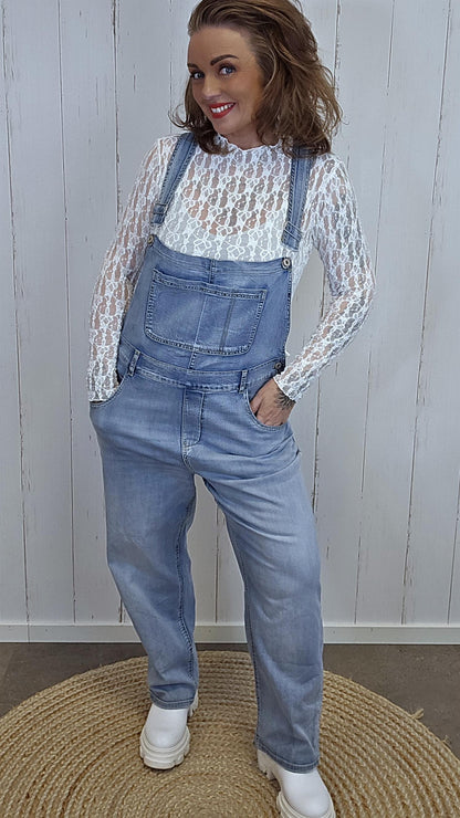 Jannike snekkerbukse  denim