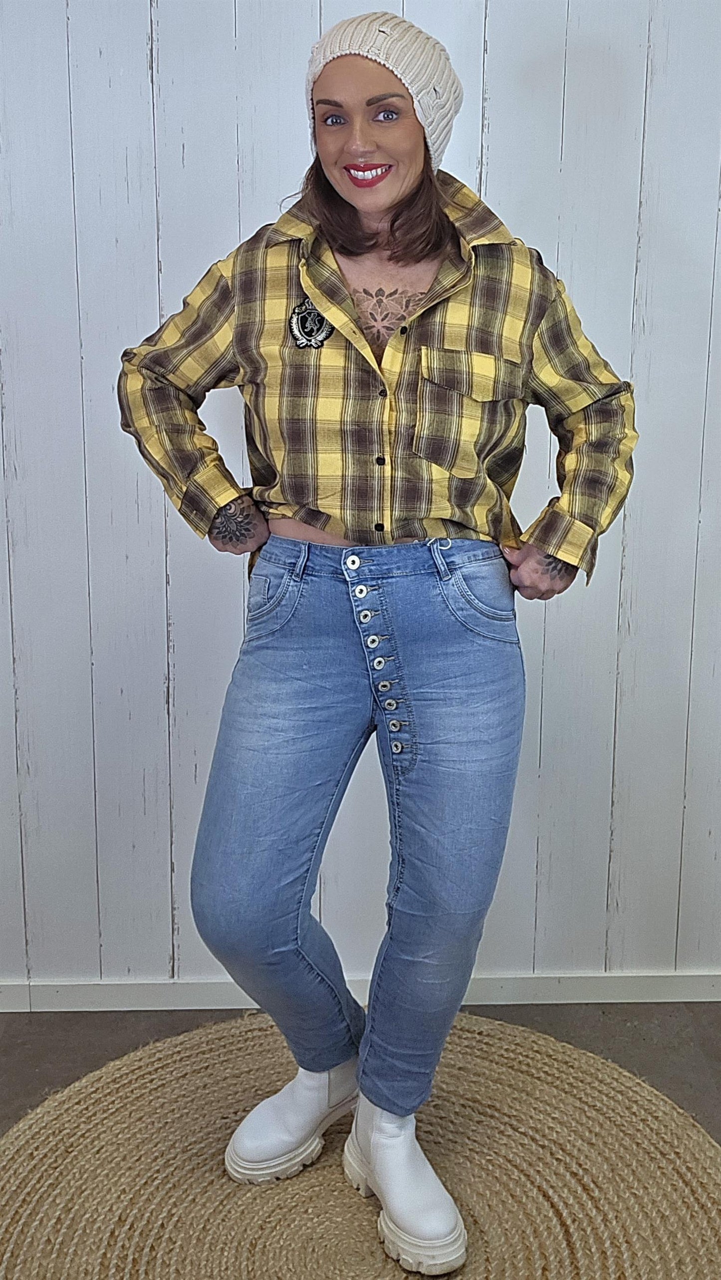 Karostar Jeans Lyseblå