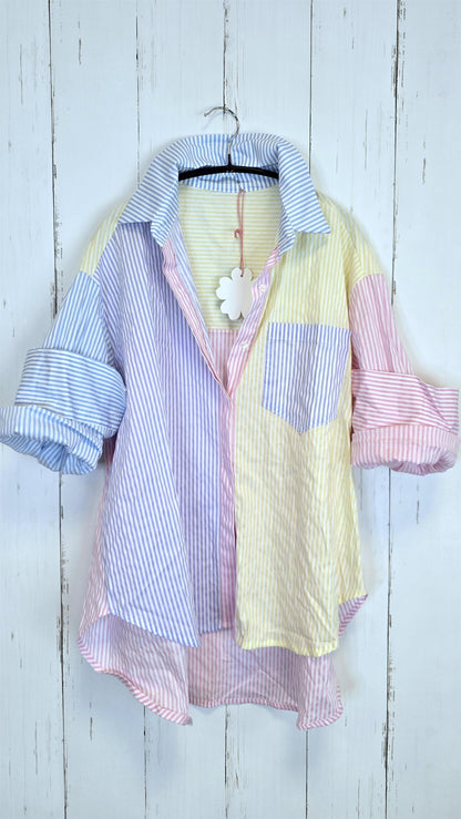 Maja stripete skjorte multicolor