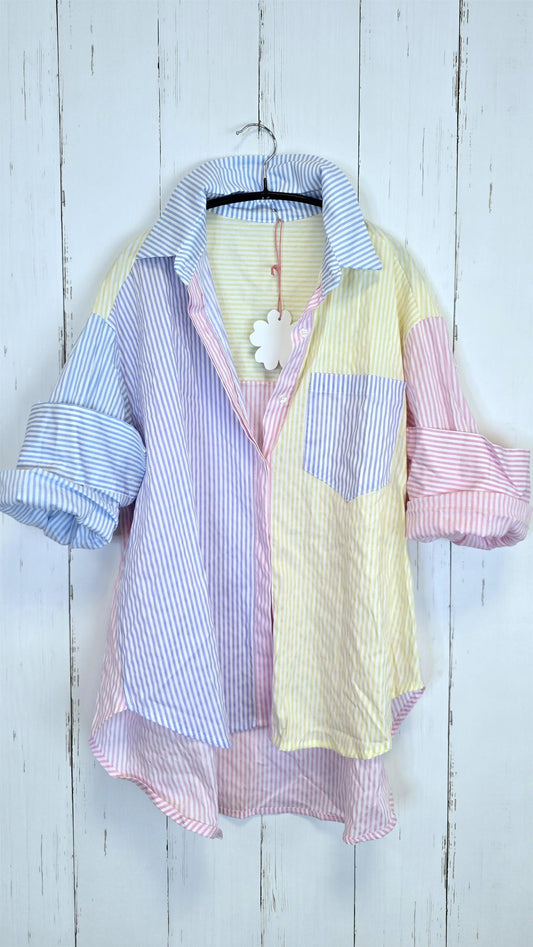 Maja stripete skjorte multicolor