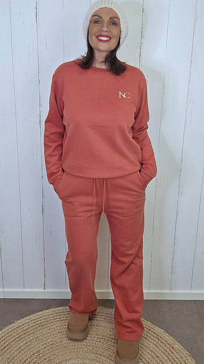 Caroline Joggesett orangerød