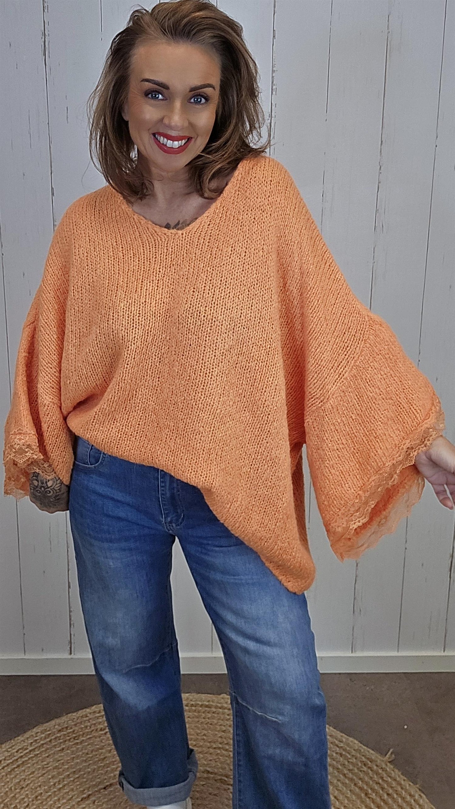 Fiona genser orange