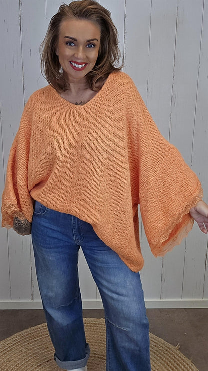 Fiona genser orange