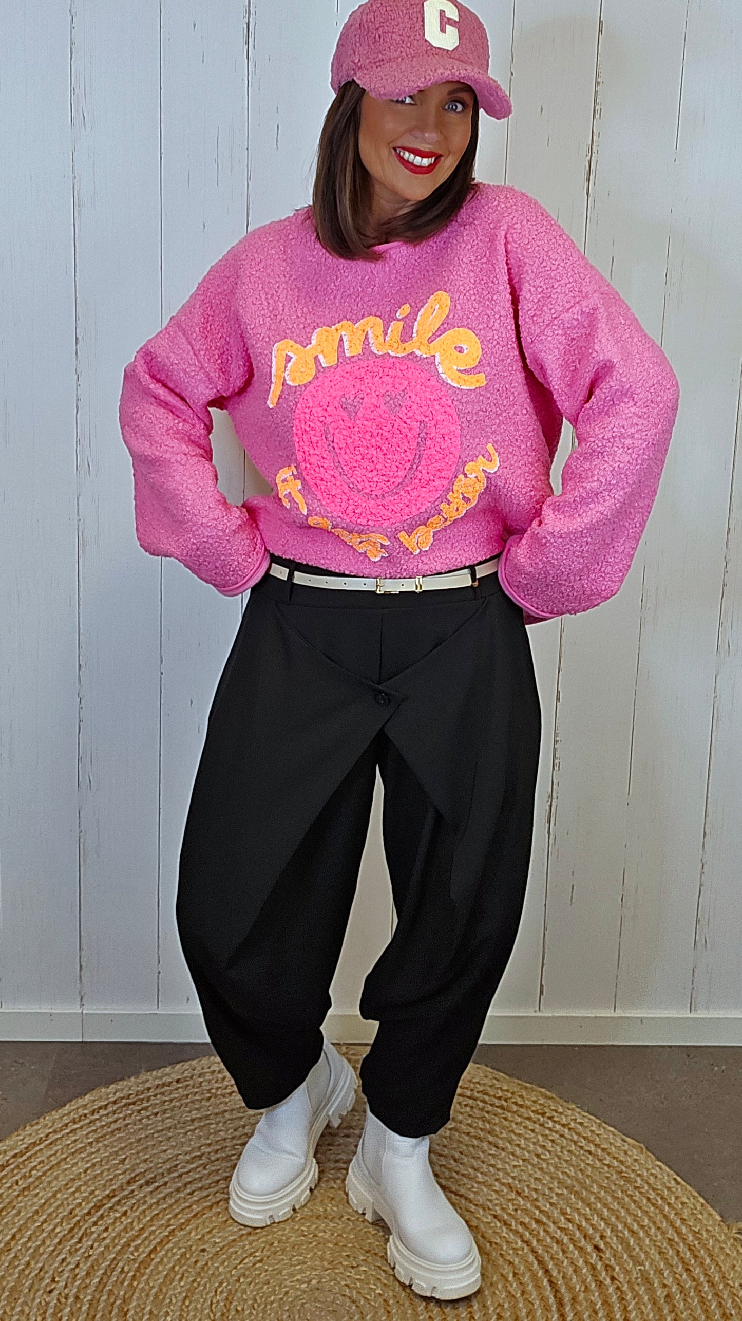 Sofie wrap bukse svart