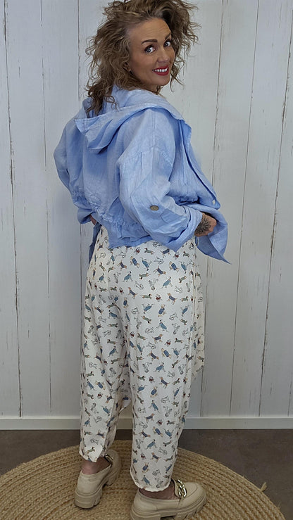 Sofie wrap bukse med hunder