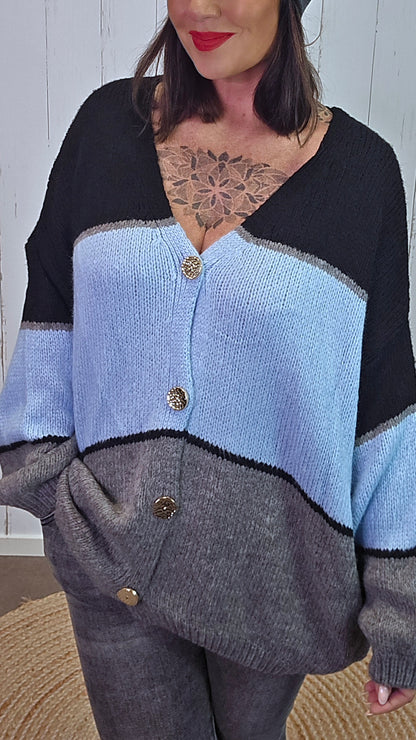 Isabella cardigan svart